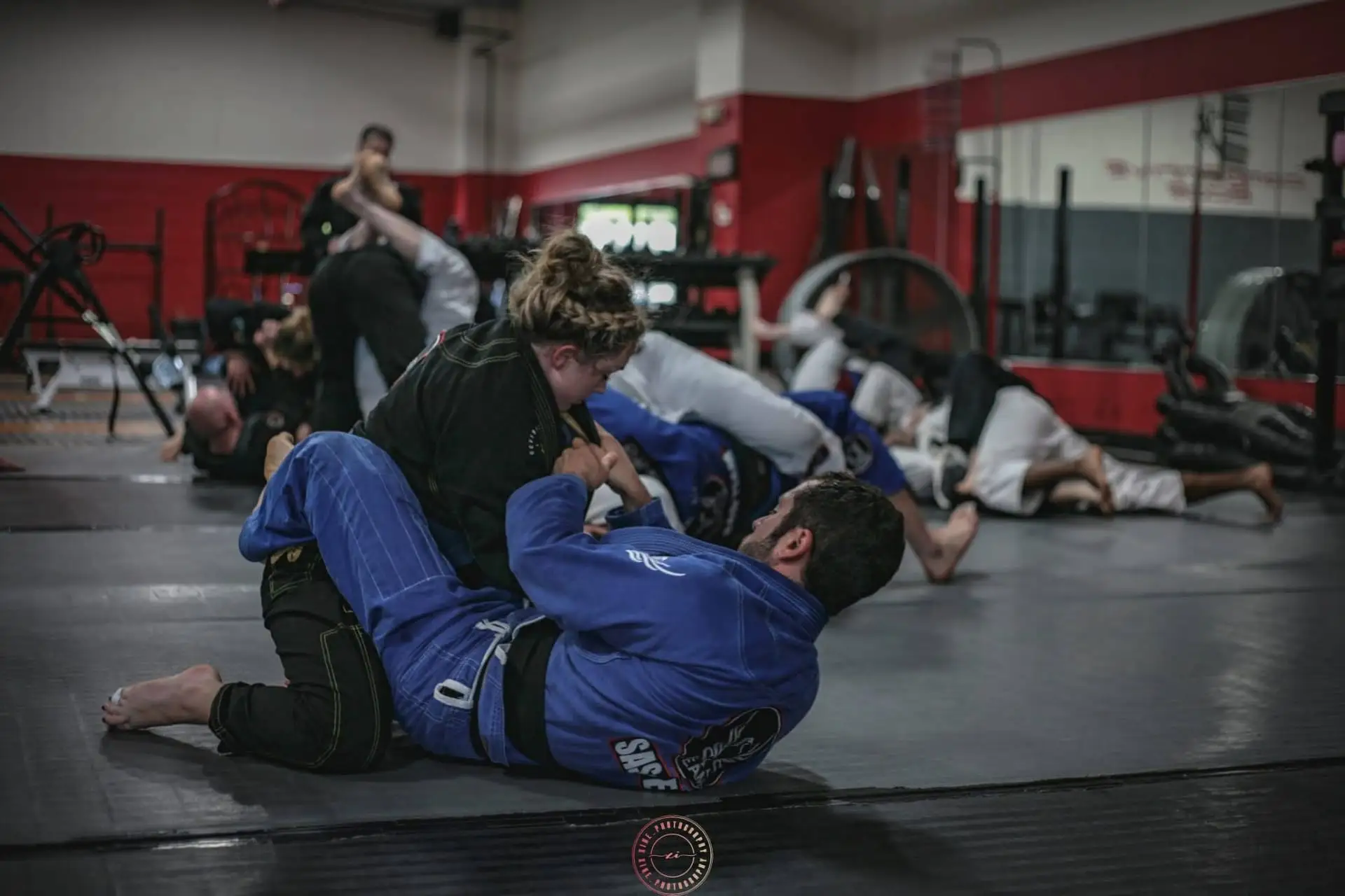 Woman practicing Brazilian Jiu Jitsu in Florence SC