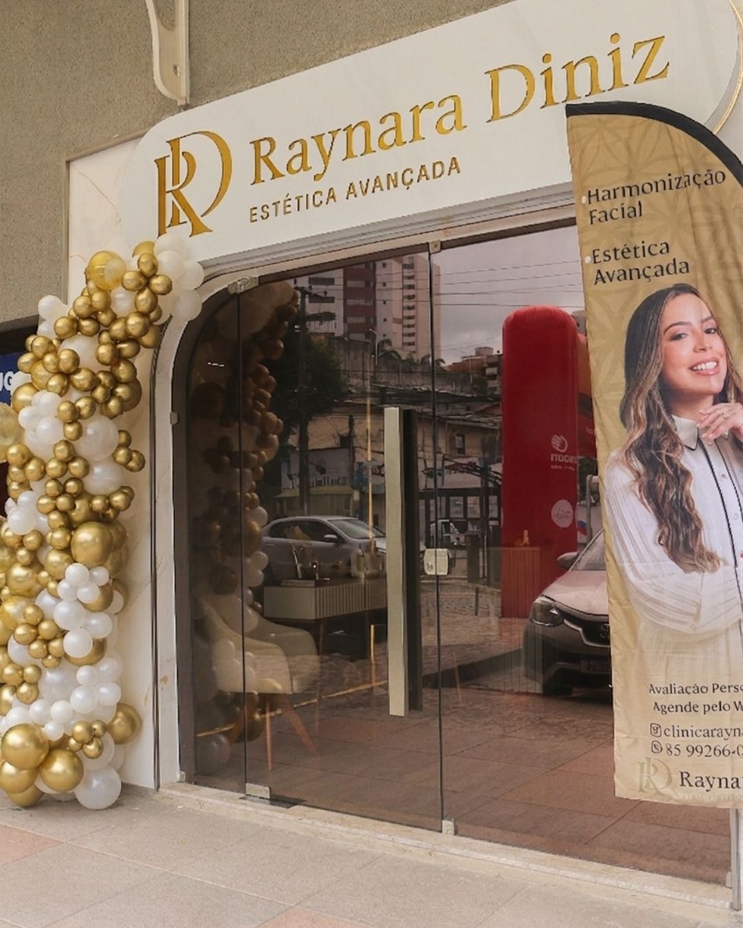 Fachada da Clínica Dra. Raynara Diniz, estética avançada em Fortaleza