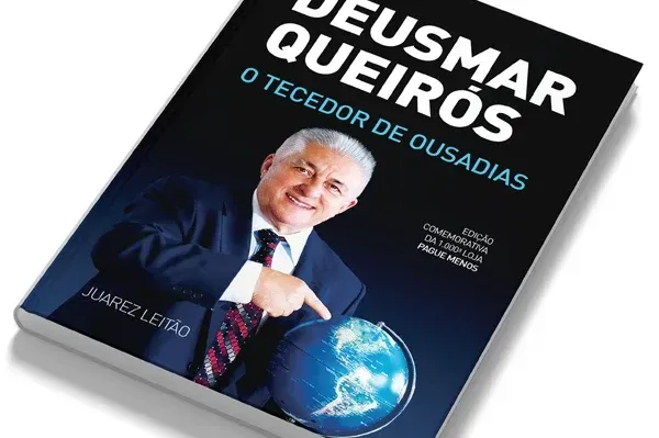 Capa do livro O Tecedor de Ousadias, de Juarez Leitão