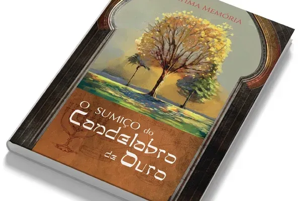 Capa do livro O Sumiço do Candelabro de Ouro